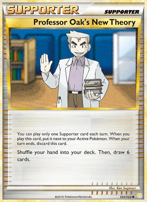 Professor Oak's New Theory — изображение карты
