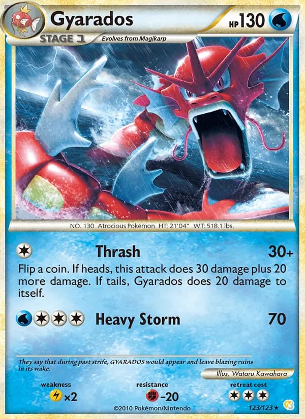 Gyarados — изображение карты