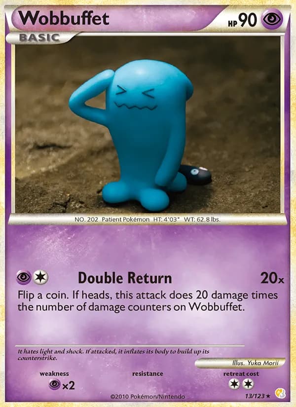 Wobbuffet — изображение карты