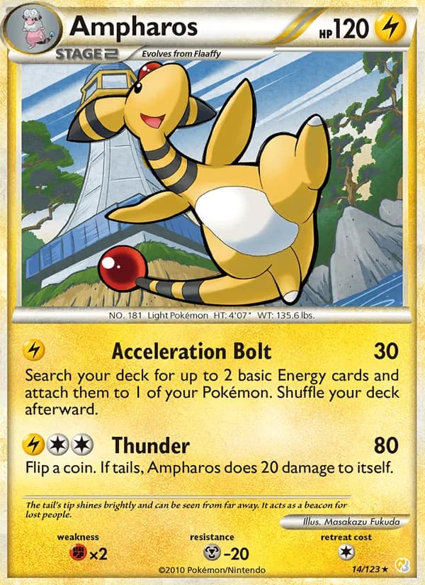 Ampharos — изображение карты