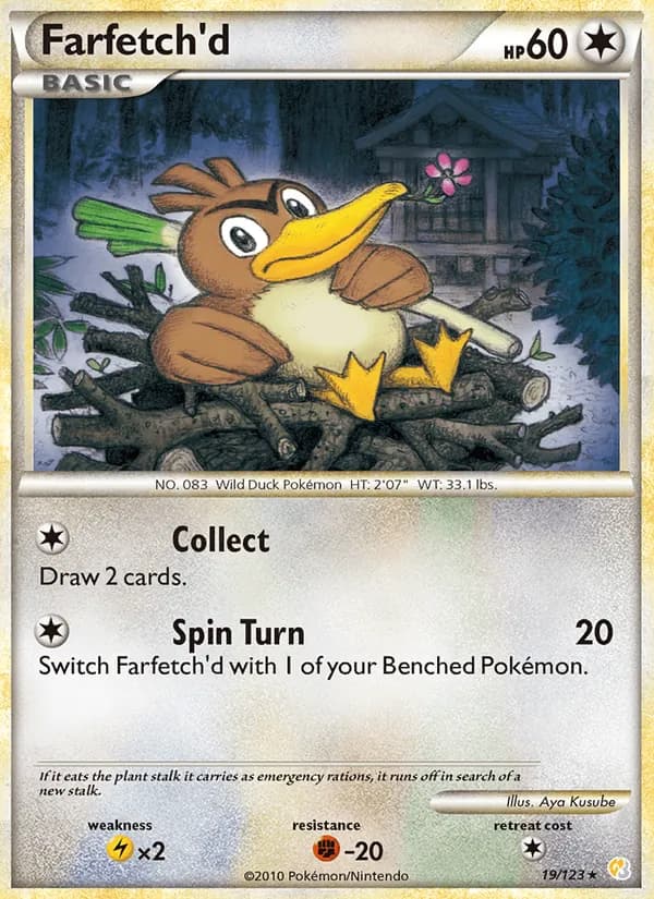 Farfetch'd — изображение карты