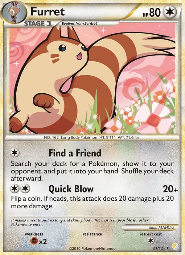 Furret — изображение карты