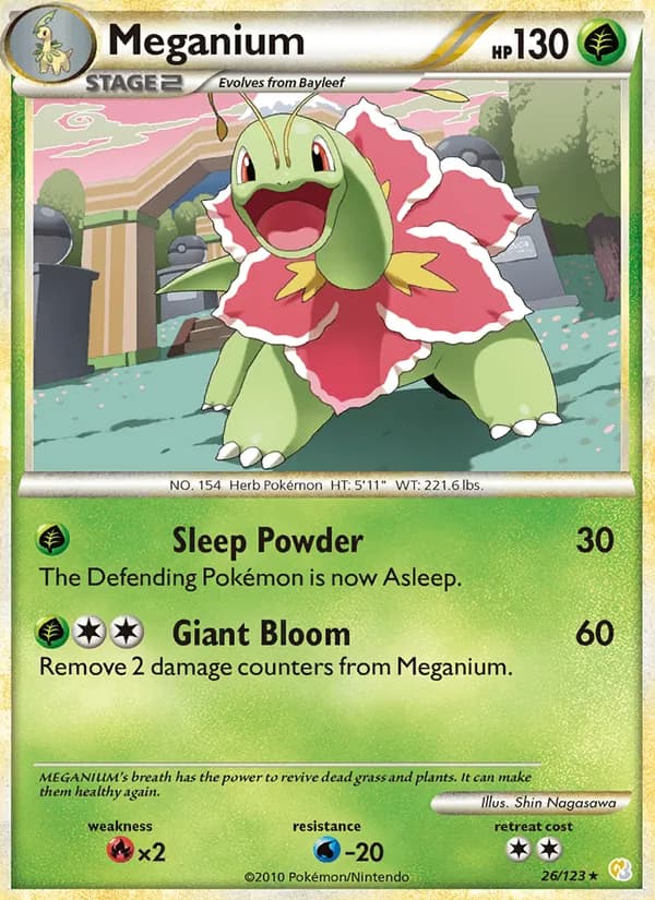 Meganium — изображение карты