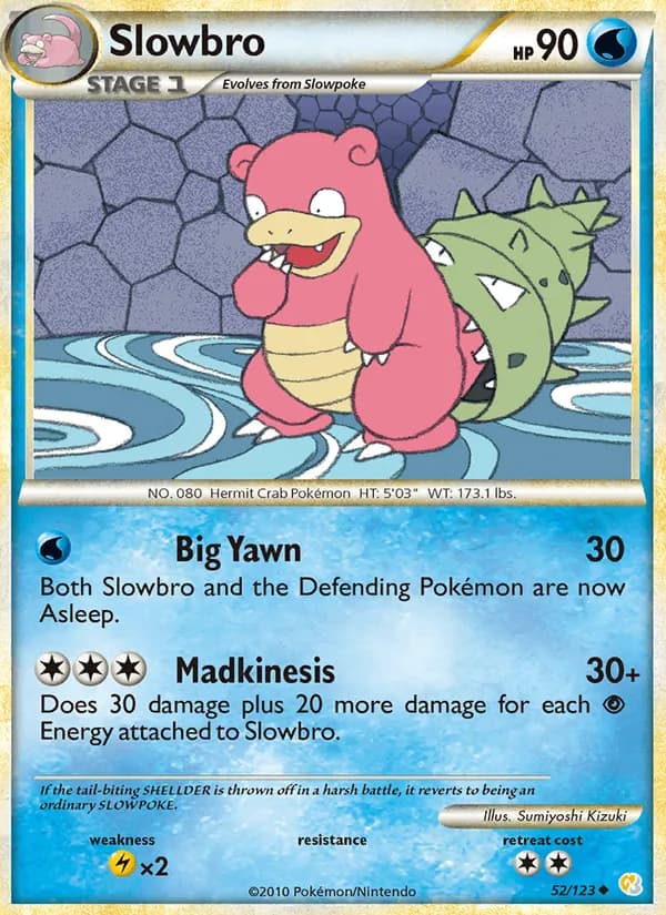 Slowbro — изображение карты