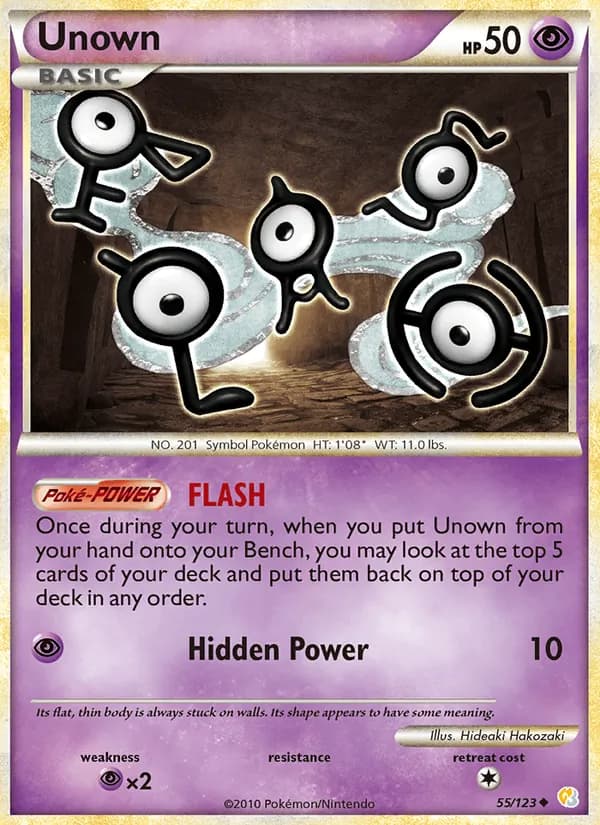 Unown — изображение карты