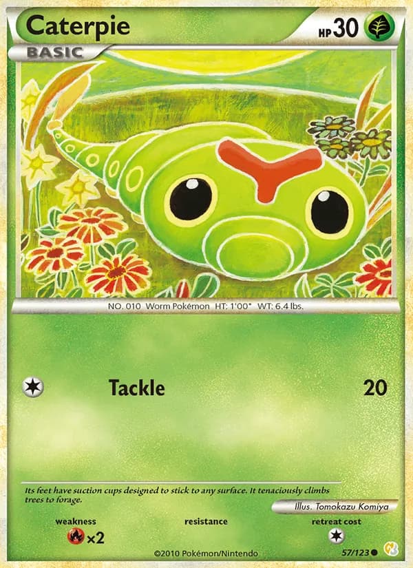 Caterpie — изображение карты