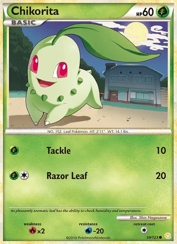 Chikorita — изображение карты