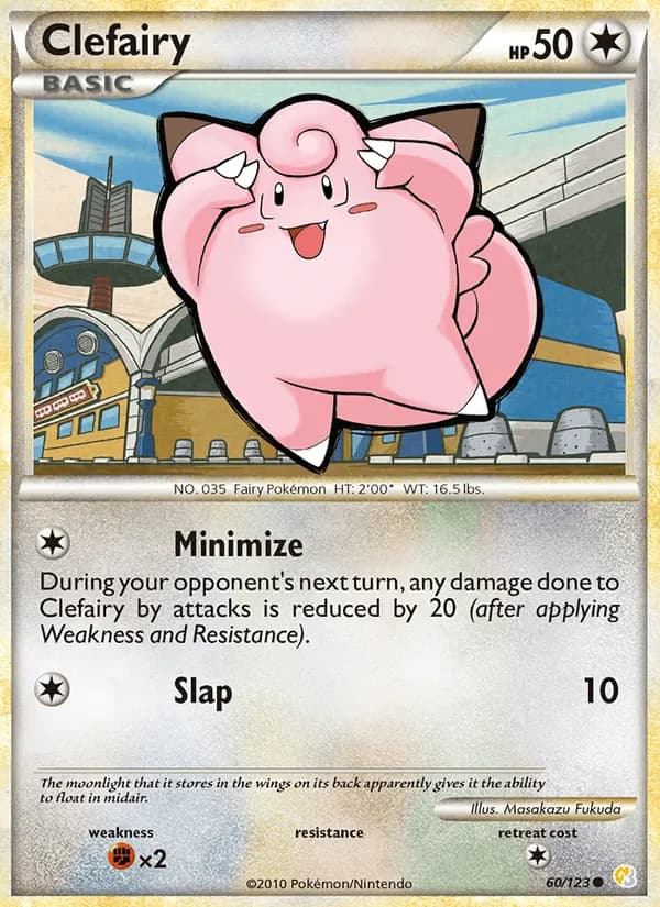 Clefairy — изображение карты