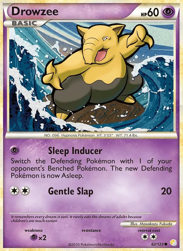 Drowzee — изображение карты