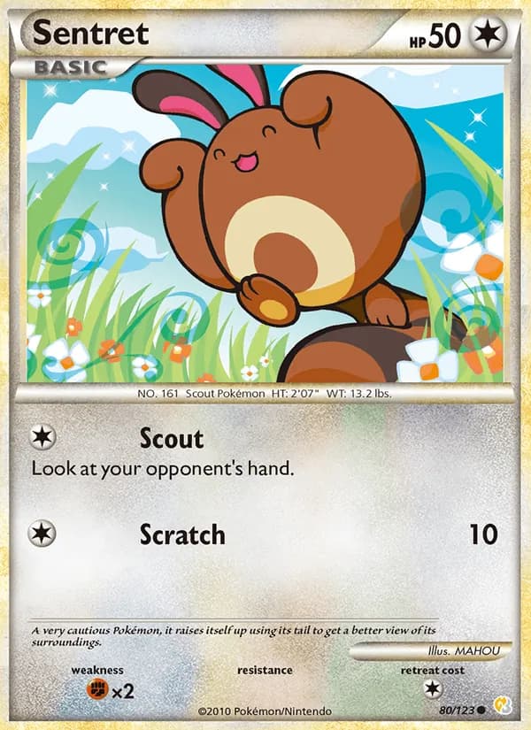 Sentret — изображение карты