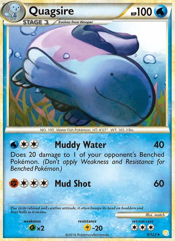 Quagsire — изображение карты
