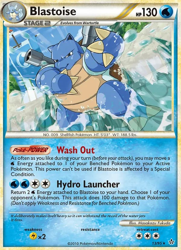 Blastoise — изображение карты