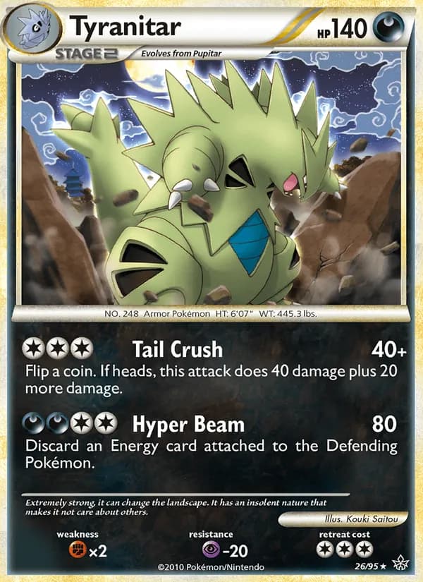 Tyranitar — изображение карты