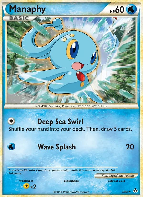 Manaphy — изображение карты