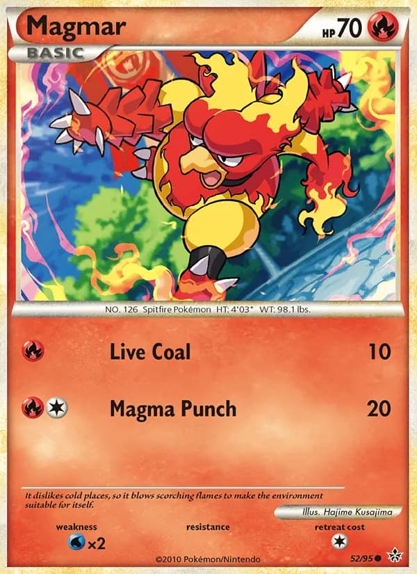 Magmar — изображение карты