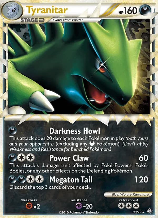 Tyranitar — изображение карты