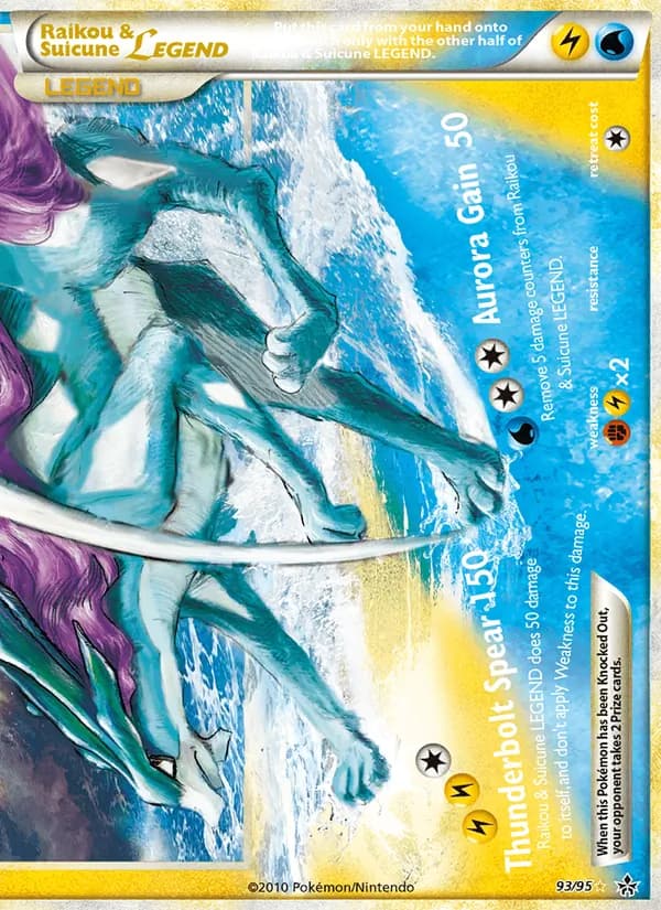 Raikou & Suicune LEGEND — изображение карты