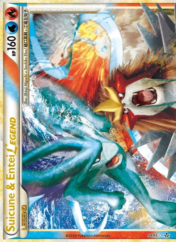 Suicune & Entei LEGEND — изображение карты