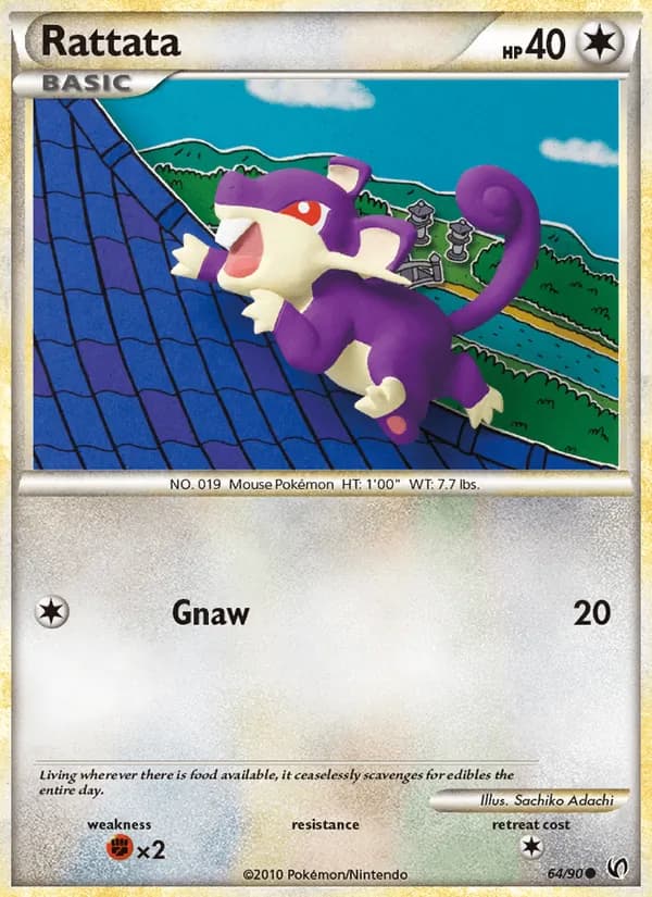 Rattata — изображение карты
