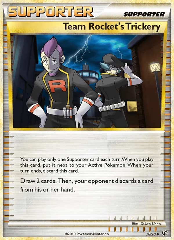 Team Rocket's Trickery — изображение карты