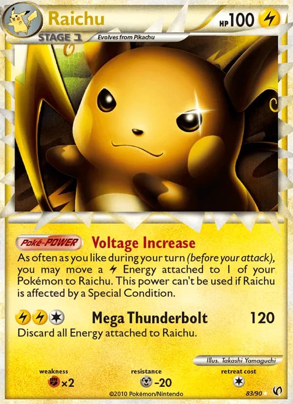 Raichu — изображение карты