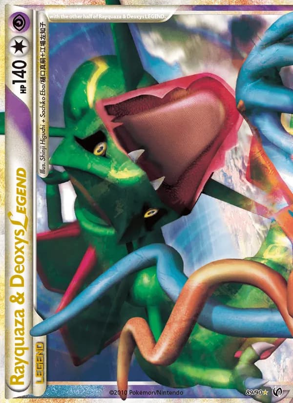 Rayquaza & Deoxys LEGEND — изображение карты