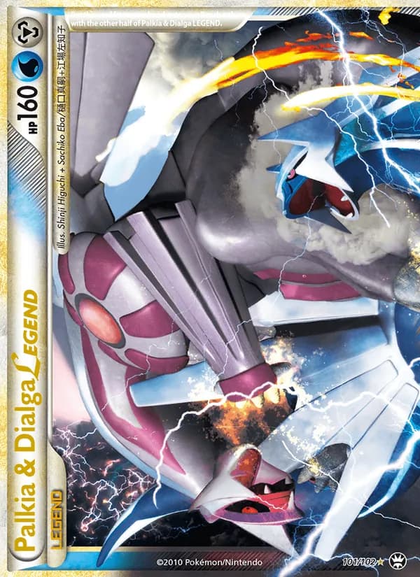 Palkia & Dialga LEGEND — изображение карты