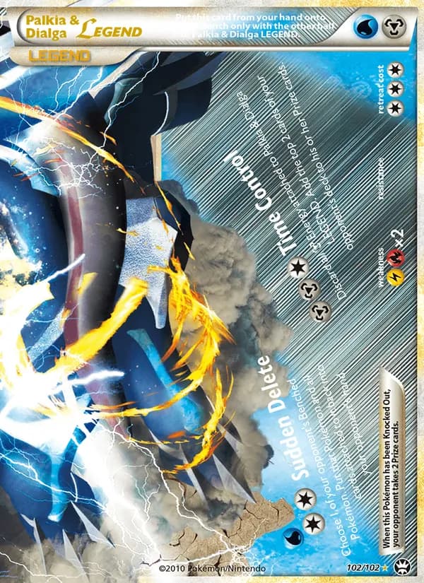 Palkia & Dialga LEGEND — изображение карты
