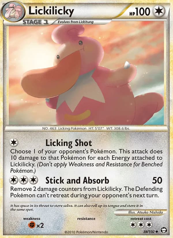 Lickilicky — изображение карты