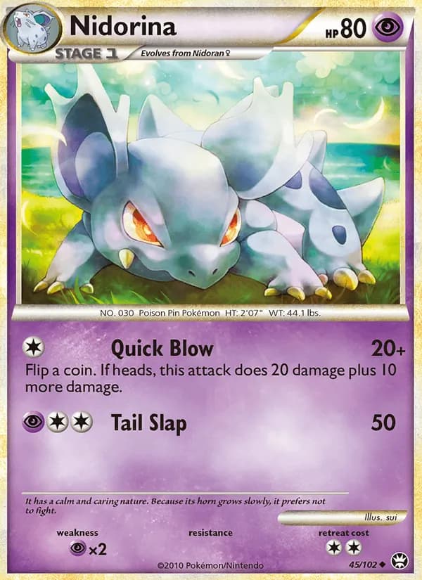 Nidorina — изображение карты