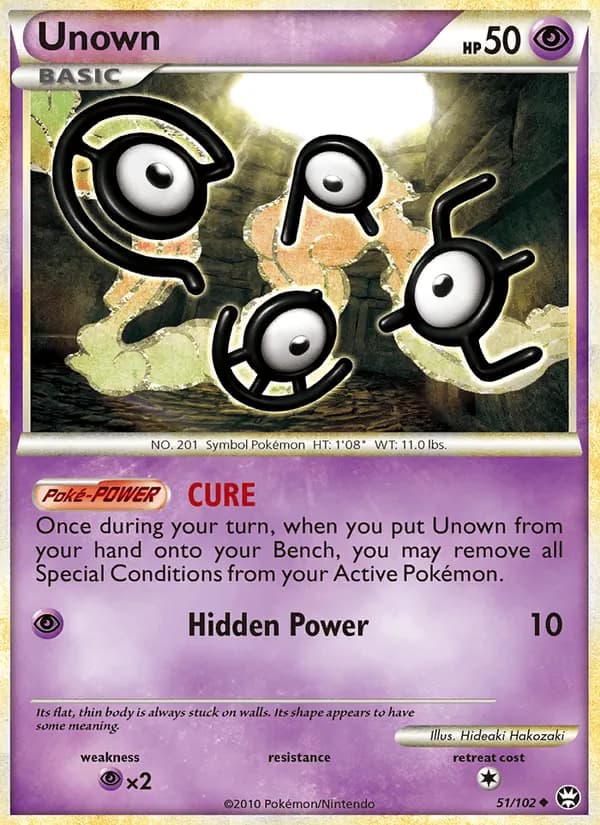 Unown — изображение карты