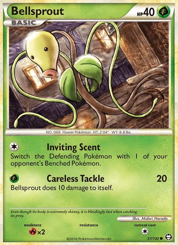 Bellsprout — изображение карты