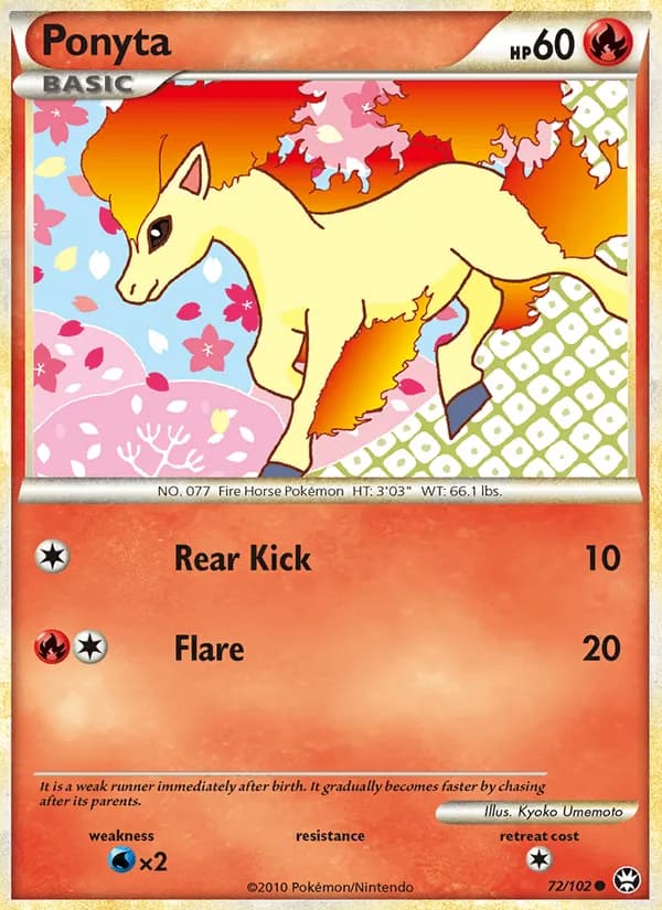 Ponyta — изображение карты