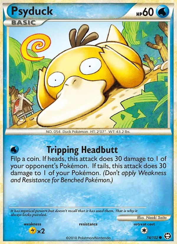 Psyduck — изображение карты