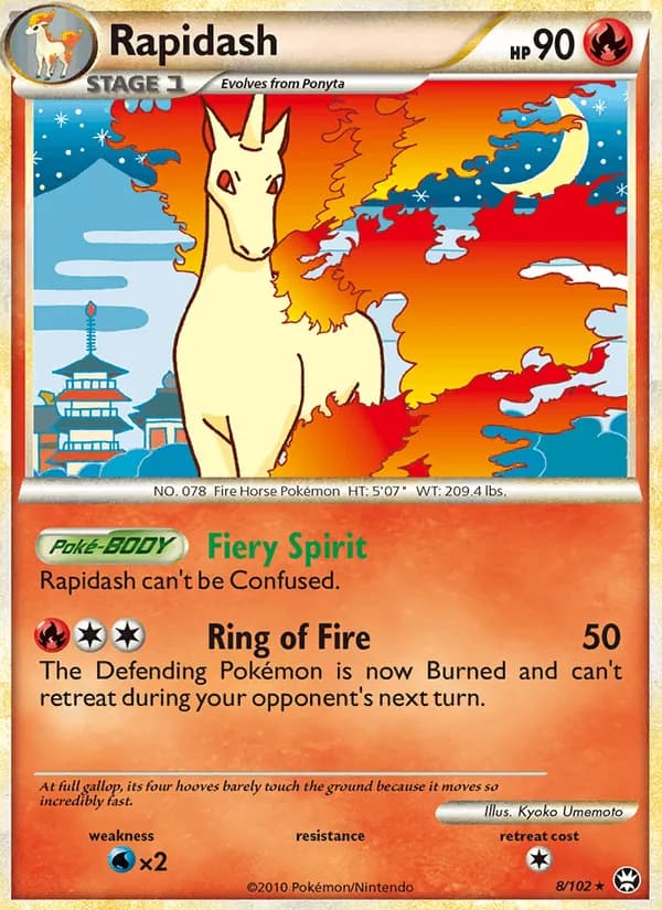 Rapidash — изображение карты