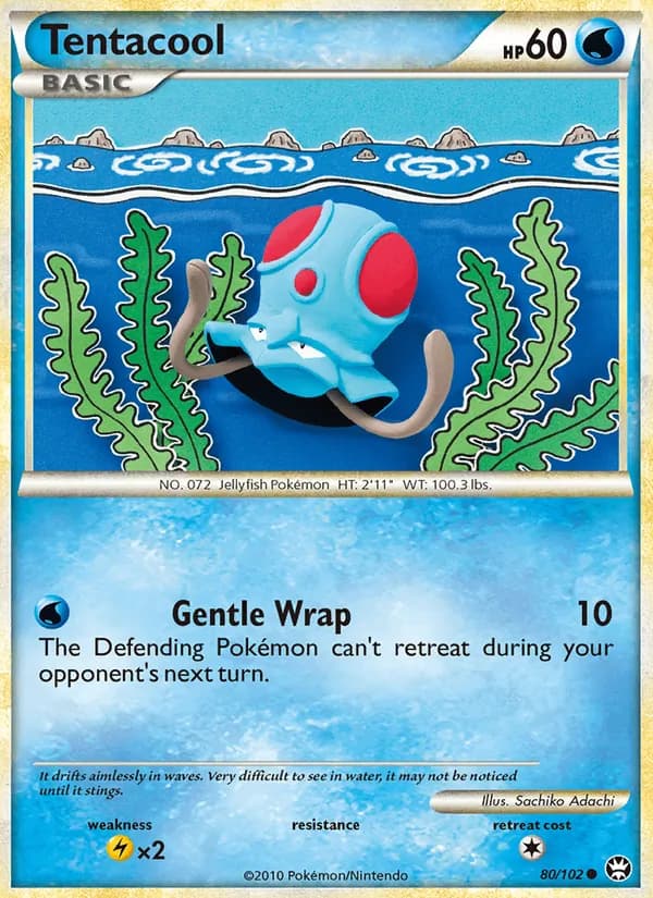 Tentacool — изображение карты