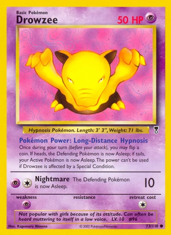 Drowzee — изображение карты