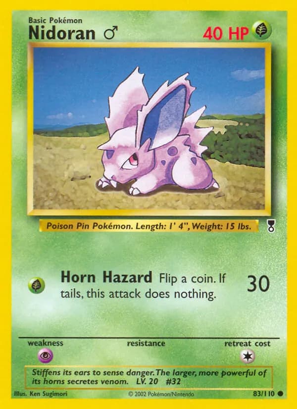 Nidoran ♂ — изображение карты