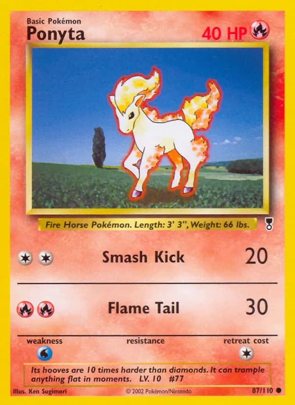 Ponyta — изображение карты