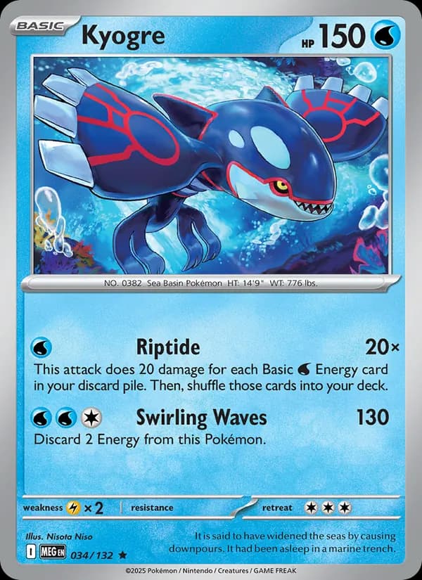 Kyogre — изображение карты