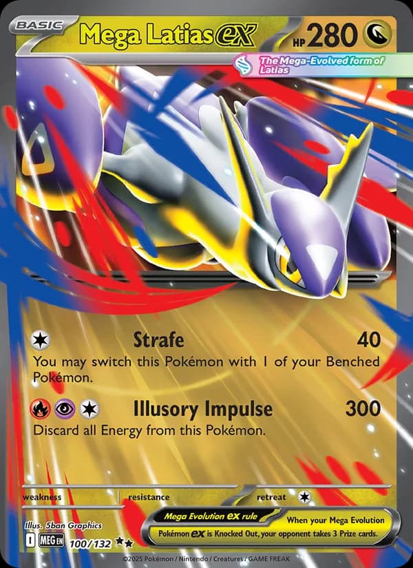 Mega Latias ex — изображение карты