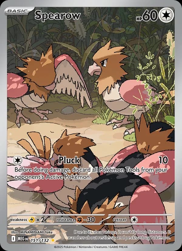Spearow — изображение карты