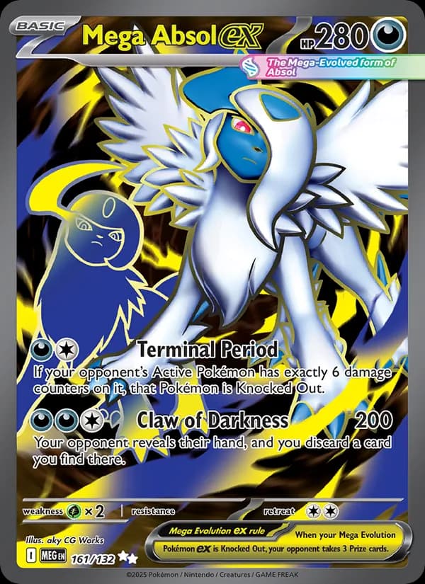 Mega Absol ex — изображение карты