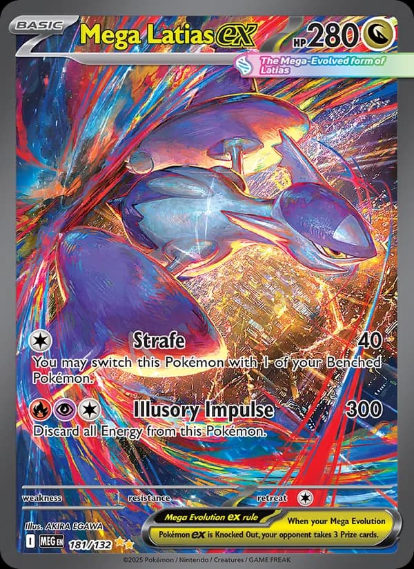 Mega Latias ex — изображение карты