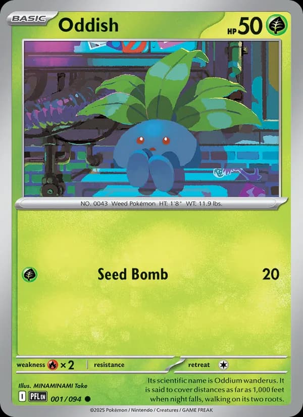 Oddish — изображение карты