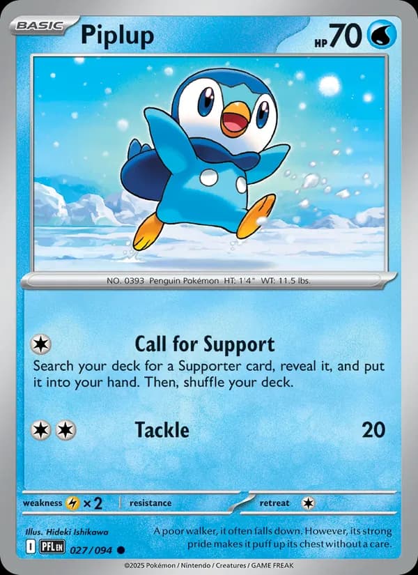 Piplup — изображение карты
