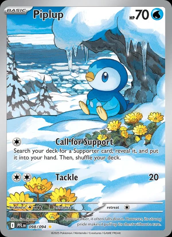 Piplup — изображение карты