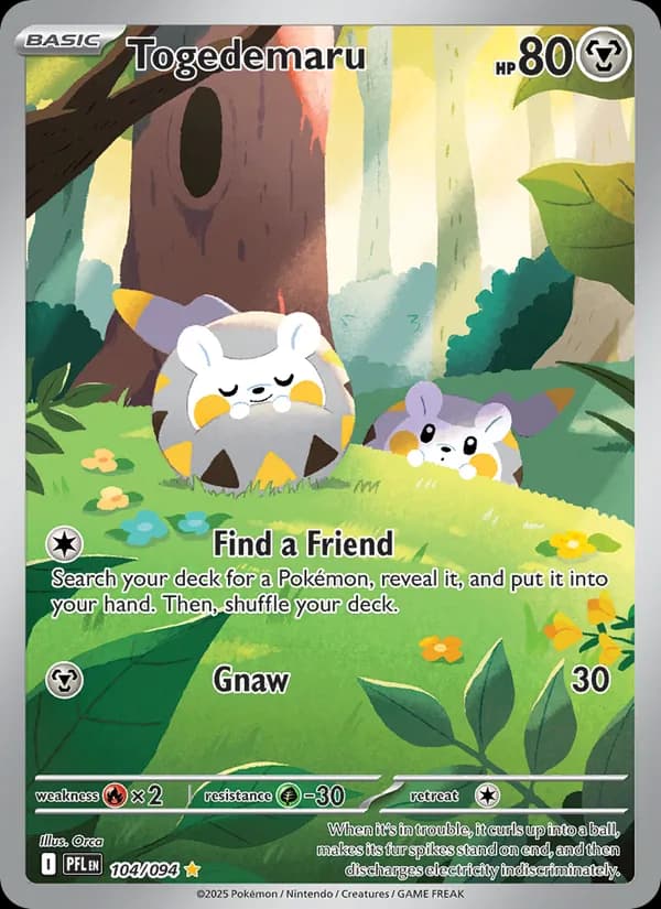 Togedemaru — изображение карты