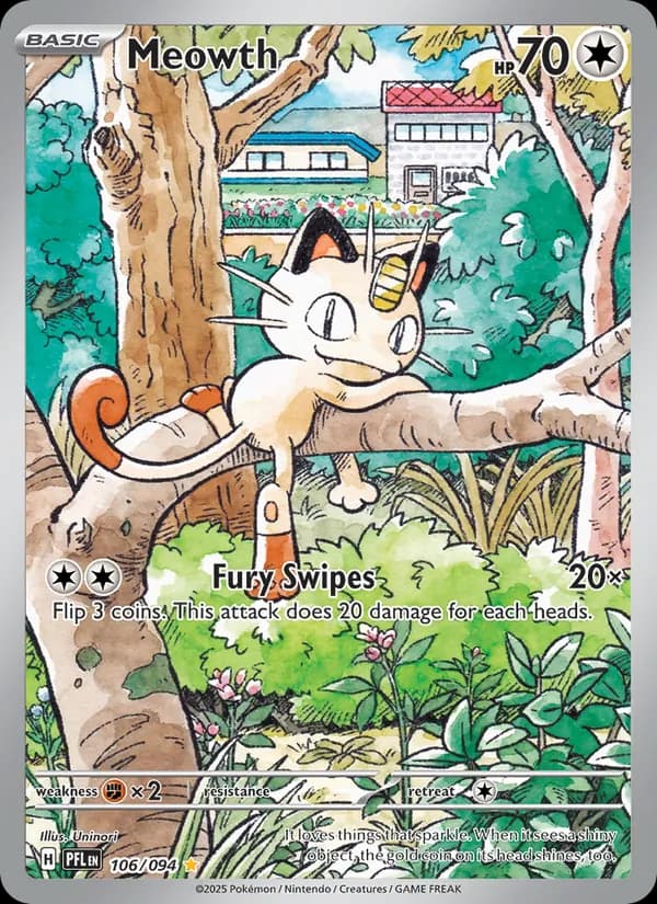 Meowth — изображение карты