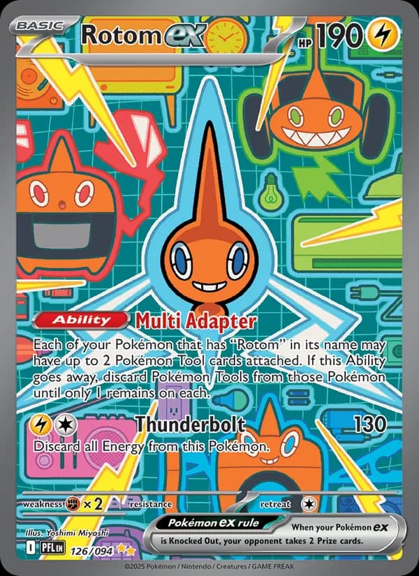 Rotom ex — изображение карты